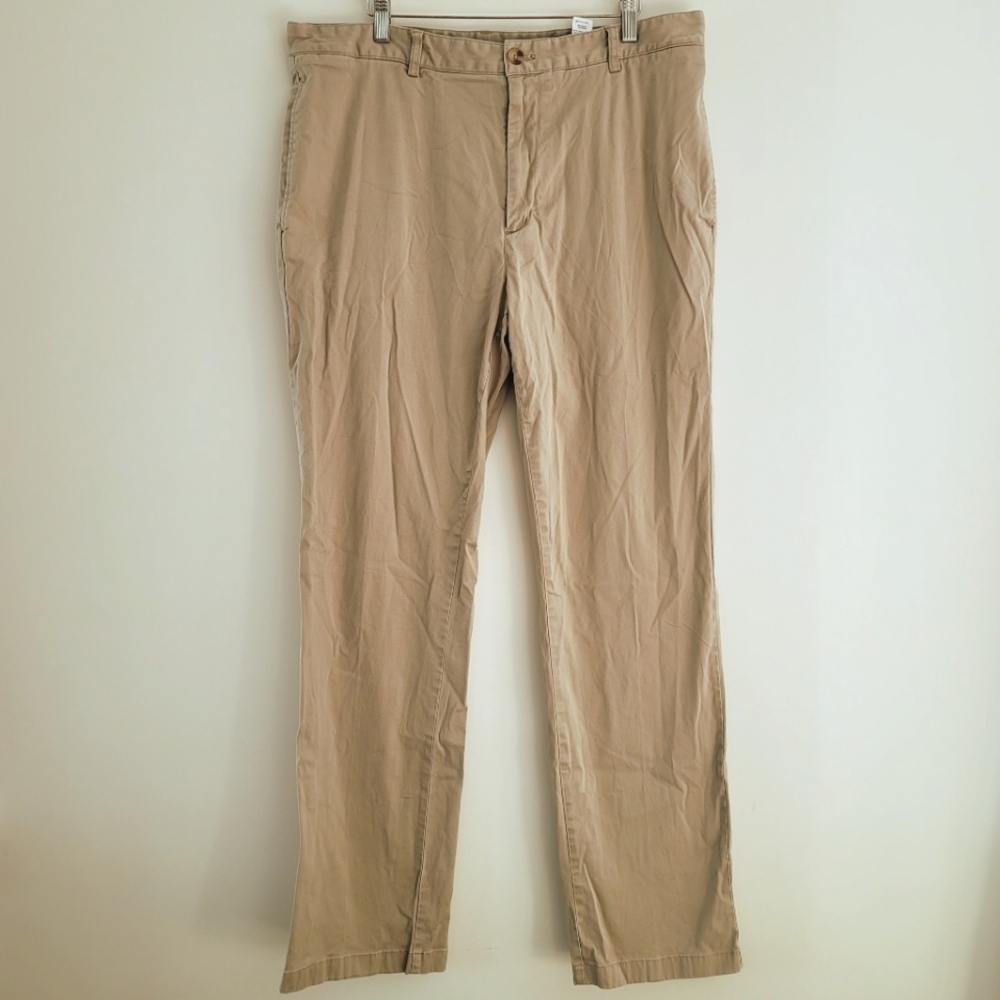 Vineyard Vines Men's Broken In Classic Club Pants Tan 38 x 36